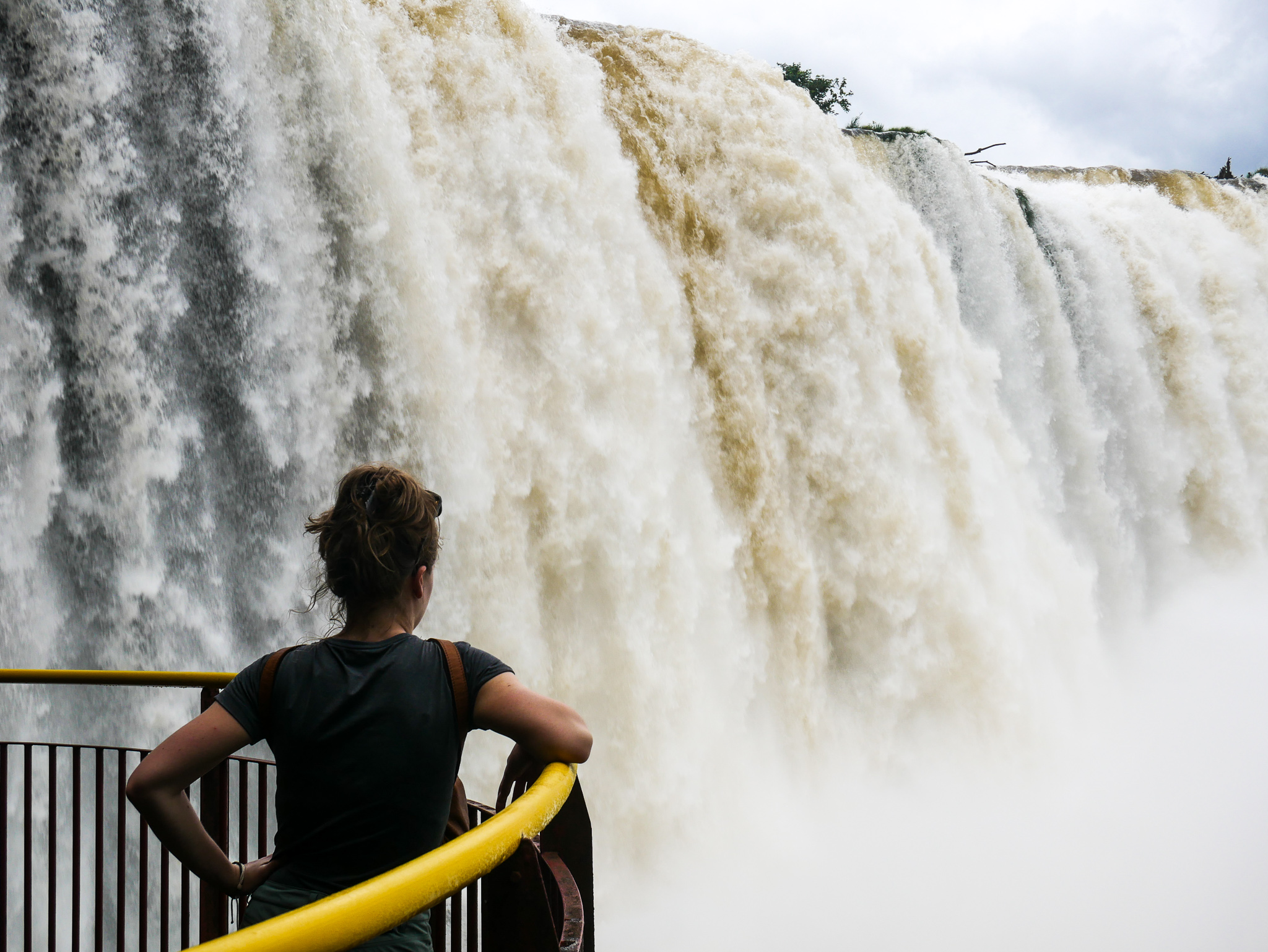 Chute d'Iguazù au Brésil