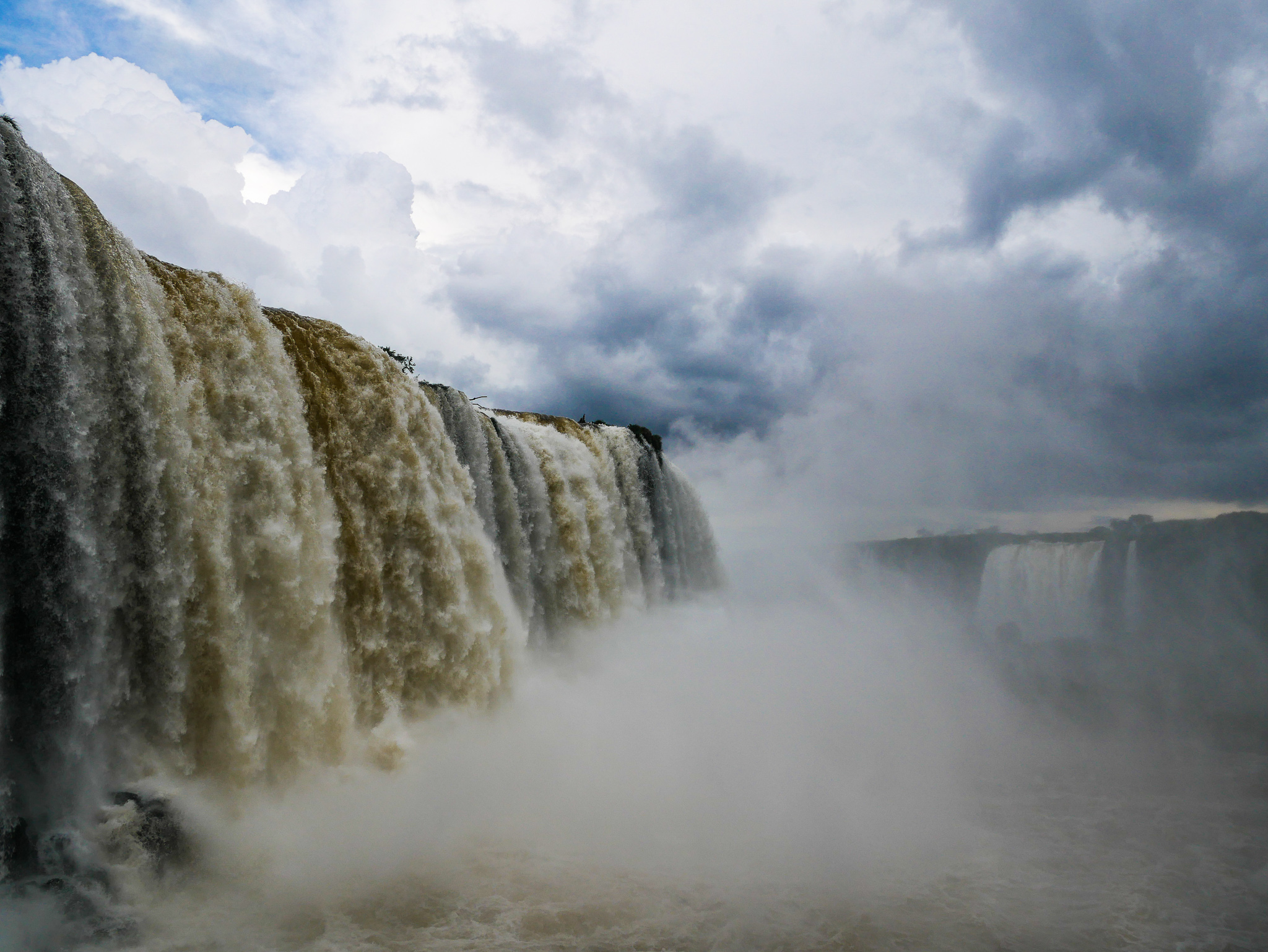 Chute d'Iguazù au Brésil