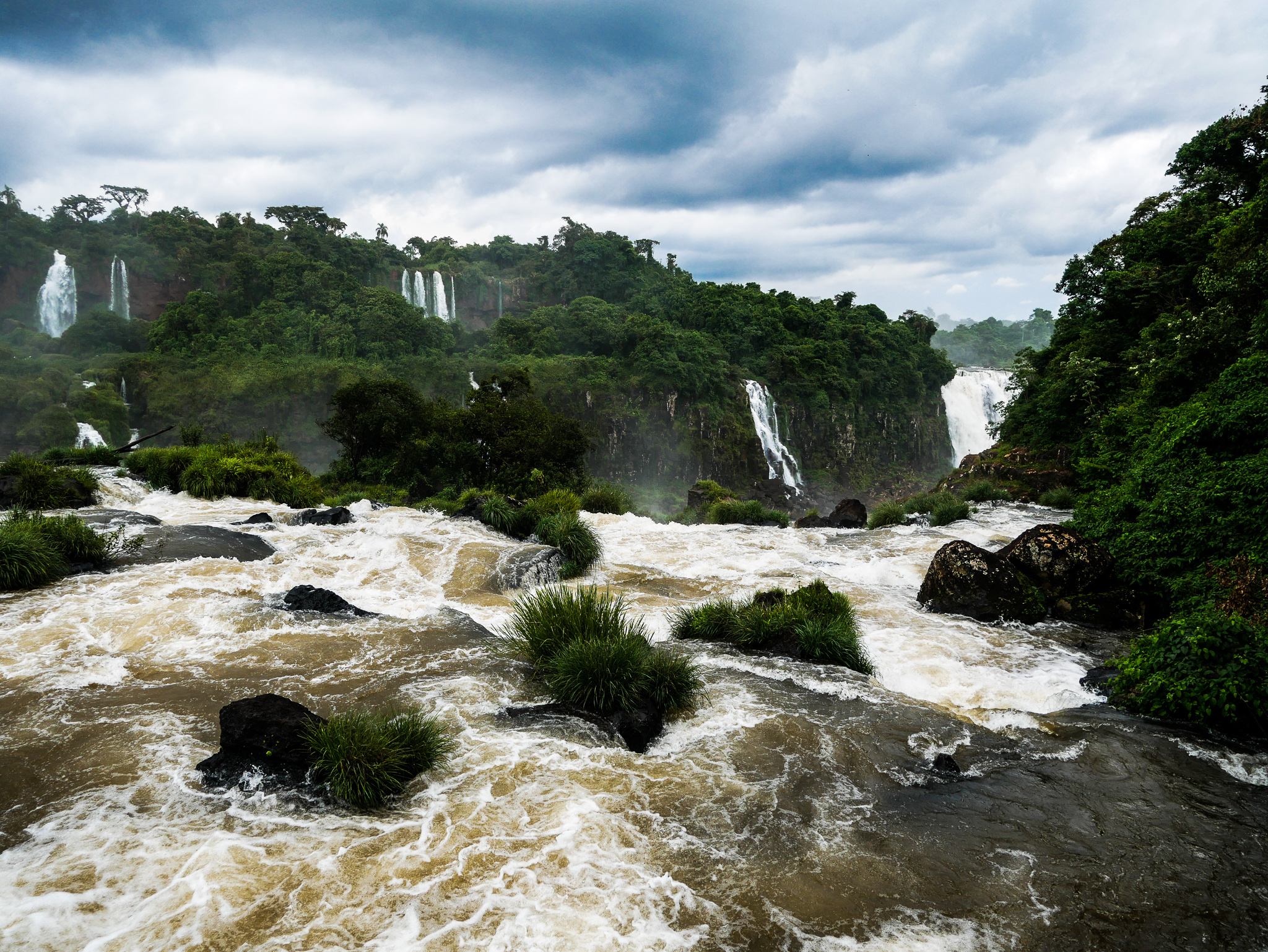 Chute d'Iguazù au Brésil