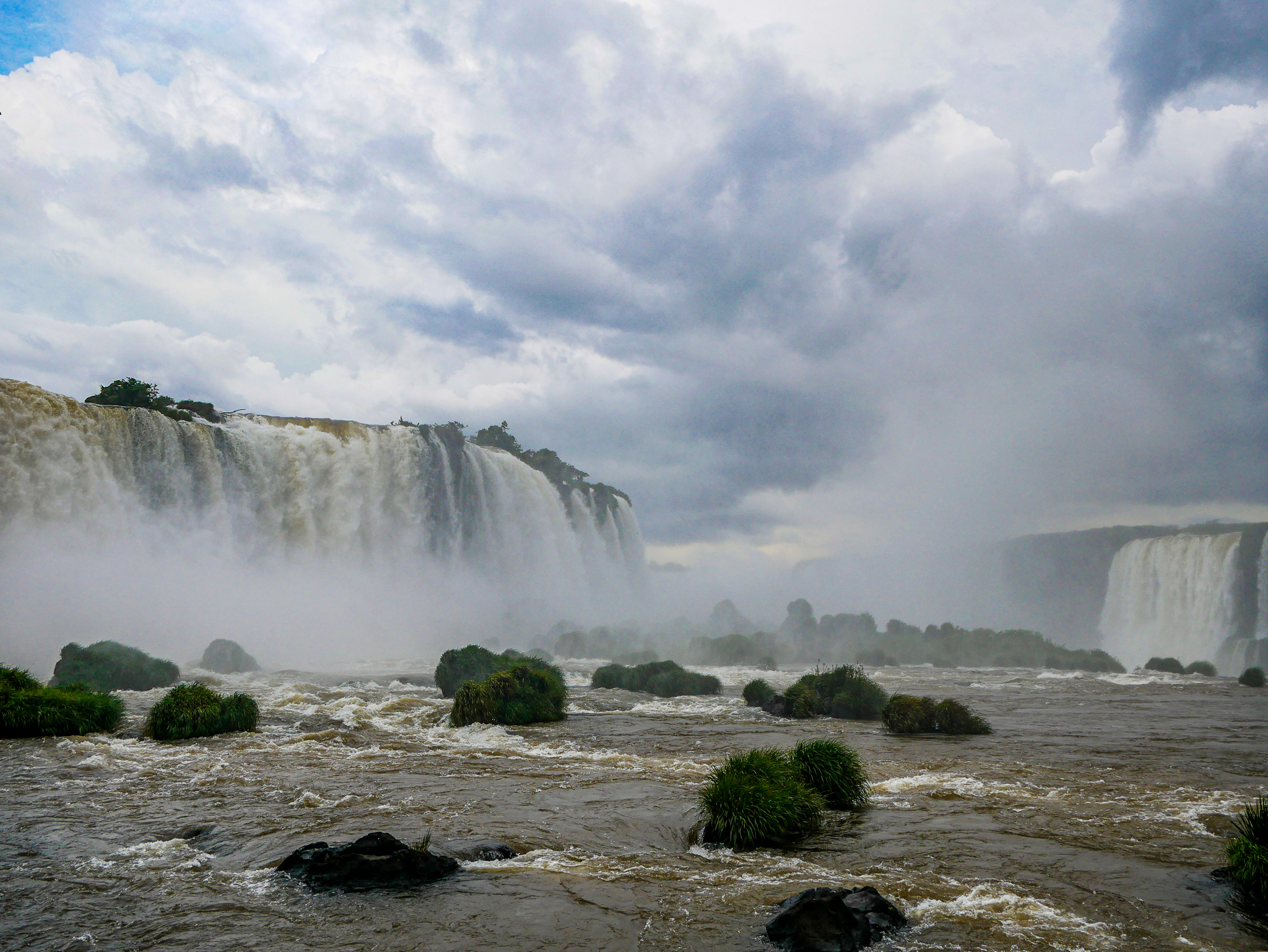 Chute d'Iguazù au Brésil