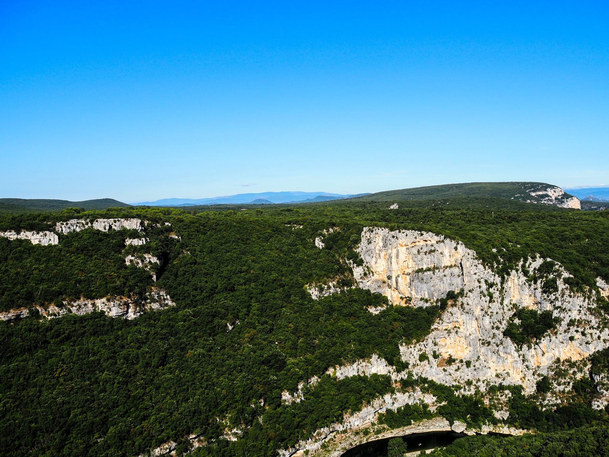 Les belvédères des Gorges de l'Ardèche