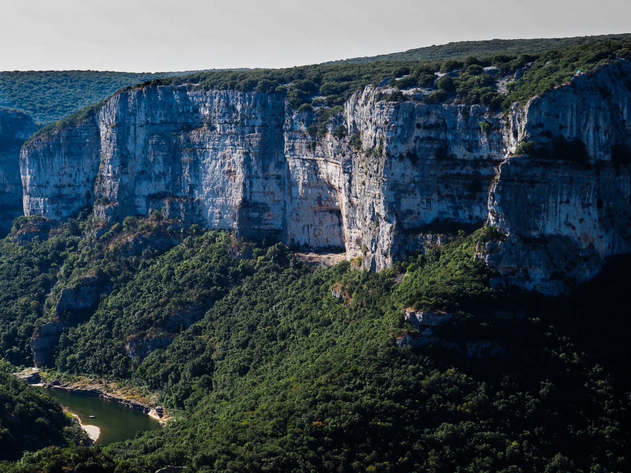 Les belvédères des Gorges de l'Ardèche